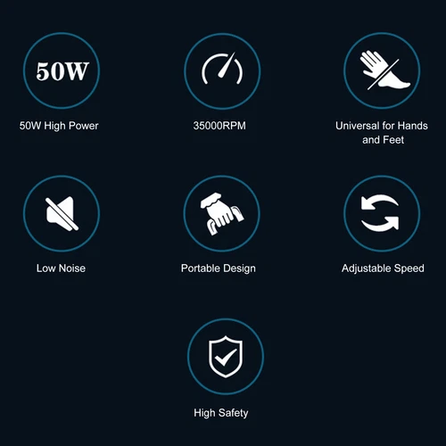  Nail Drill Machine 35000 RPM Adjustable Rotate  Electric Nail I4R8 - Picture 10 of 12