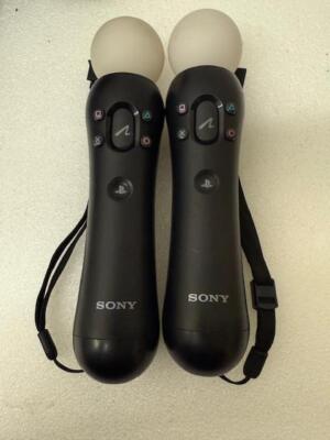 Pair (2) Sony PlayStation Move Motion Controller CECH-ZCM1U for PS3 PS4 VR