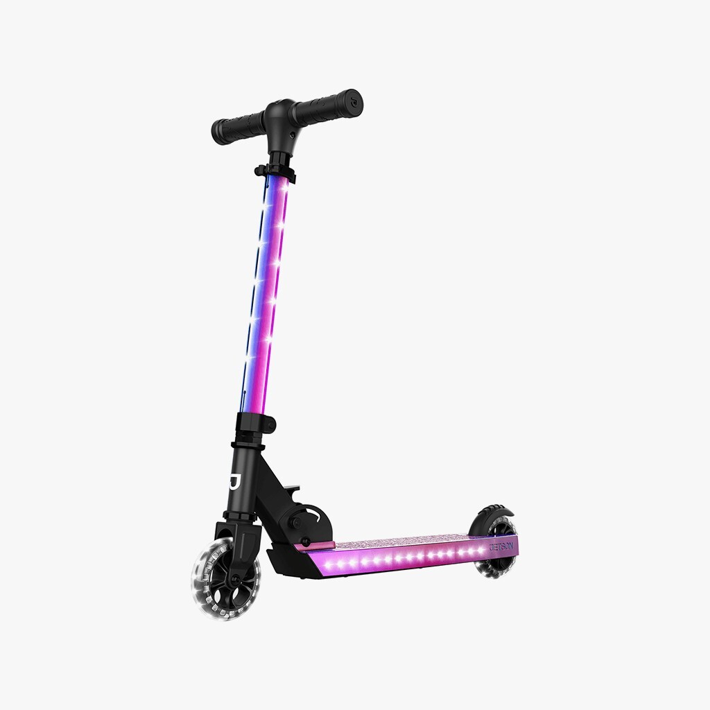 JETSON ORBIT LIGHT UP FOLDING KIDS KICK SCOOTER, PINK Pre-owned