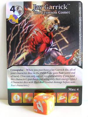 Dice Masters - #062 Jay Garrick The Crimson Comet Foil - Green Arrow