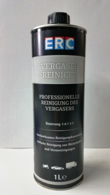 ERC Vergaserreiniger 1L Vergaser Anwendung in professionellen Werkstätten Simson