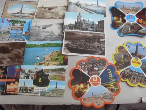 POSTCARD - BLACKPOOL - JOB LOT 14 CARDS - LANCASHIRE