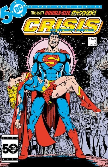 Crisis on Infinite Earths #7 (Facsimile Edition Cvr A George Perez