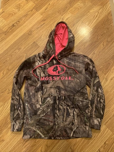 Camo Pink Logo Hoodie Camouflage Hooded 