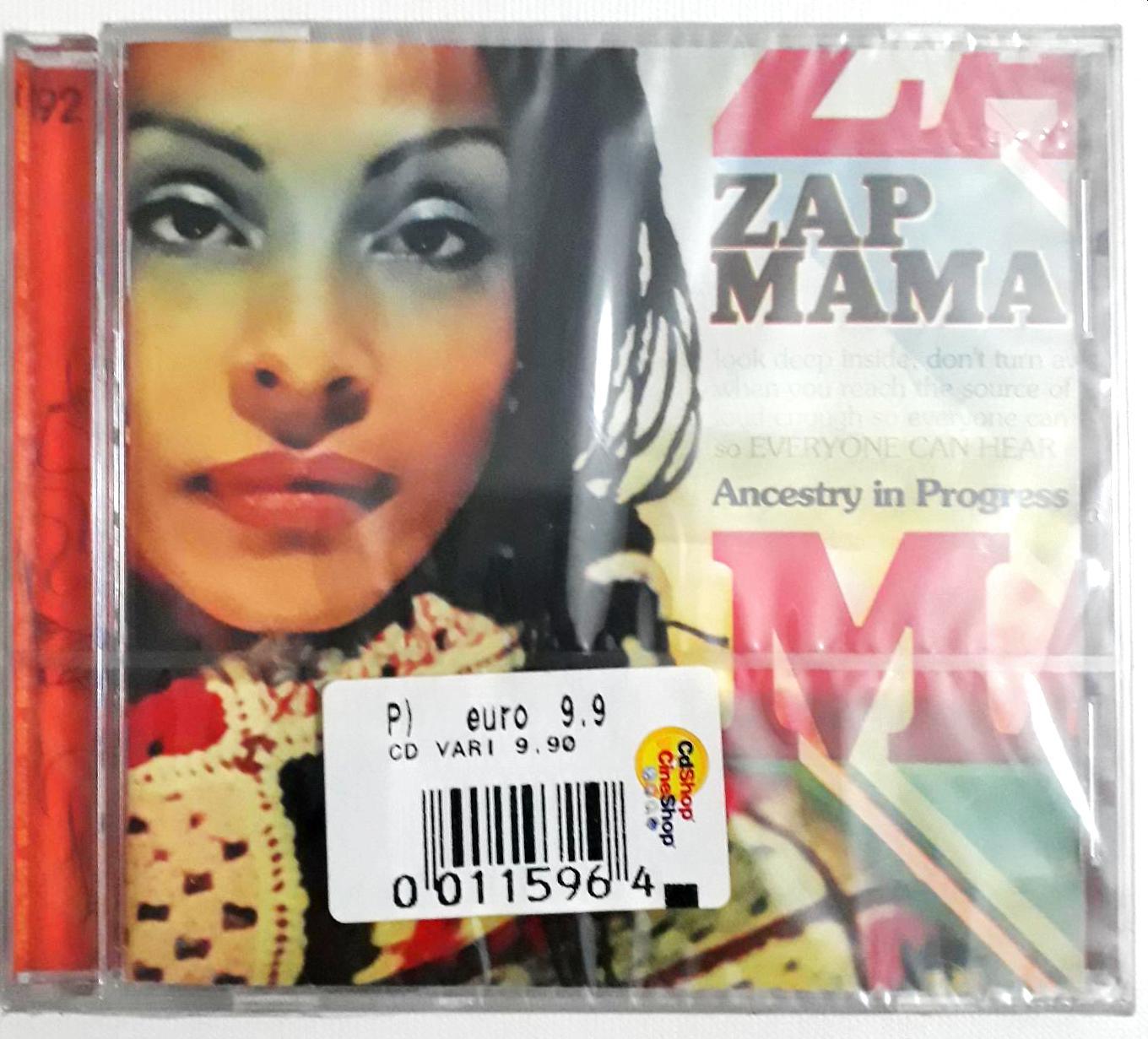 Zap Mama – Ancestry In Progress  CD SEALED SIGILLATO