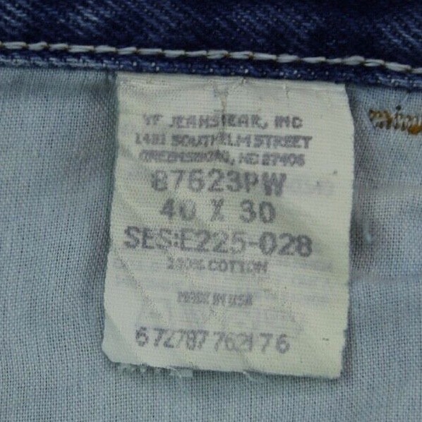 Vintage Men's 1980's Rustler Jeans Made In USA Relaxe… Gem