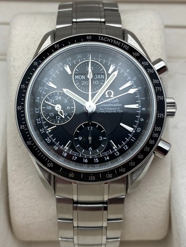 *Box/Papers* Omega Speedmaster Day-Date Chronograph Black 40mm 3220.50.00