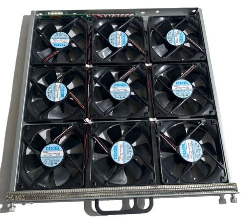 Cisco 800-03085-02 CNMYAD9GAA C6000 9-Fan Tray Blade Assembly With Fans