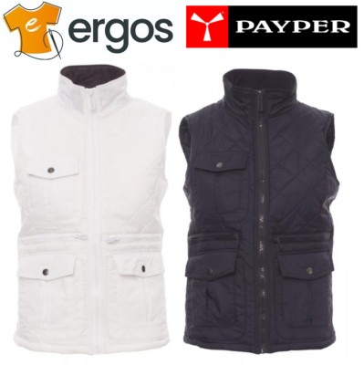 Payper GATE LADY Work Vest Multi Pocket Quilted Winter Women Sleeveless