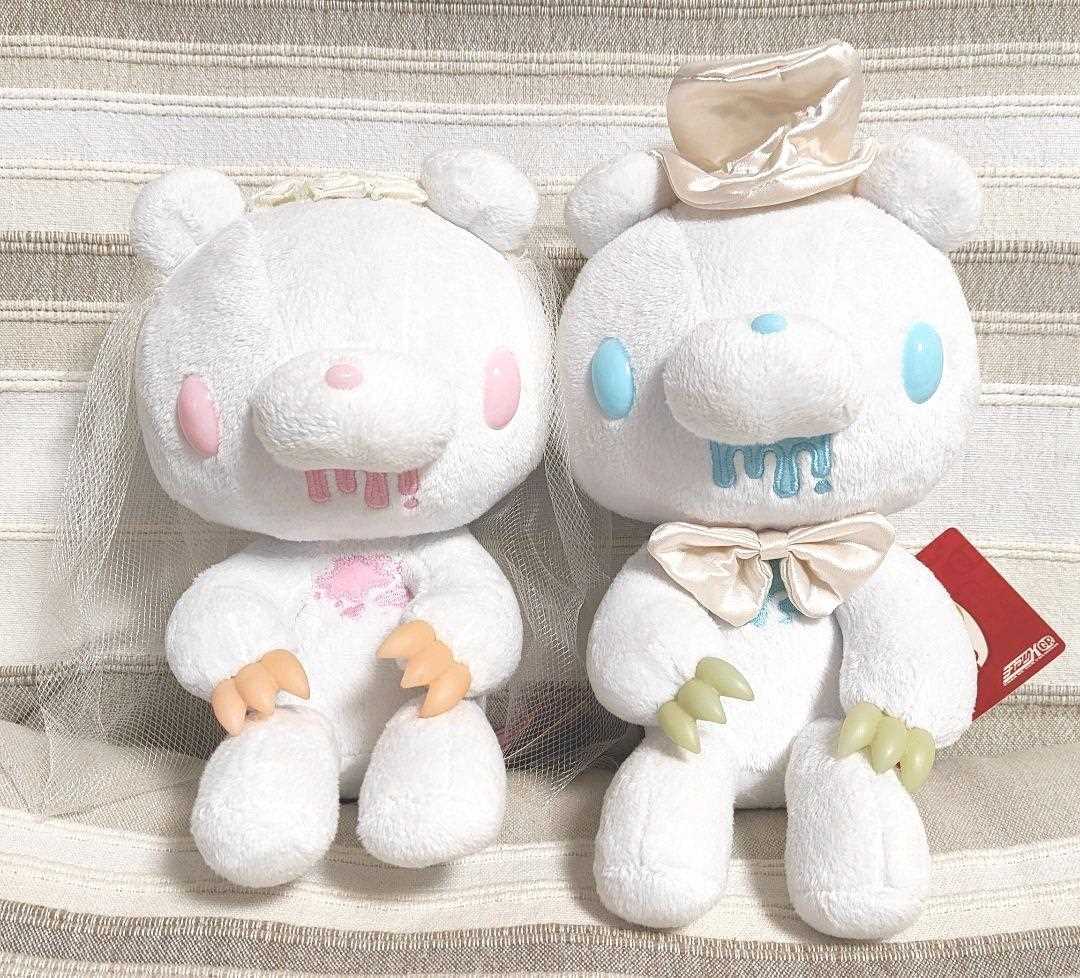 Chax-GP Gloomy stuffed bear Plush pair CGP-136 June Bride 8