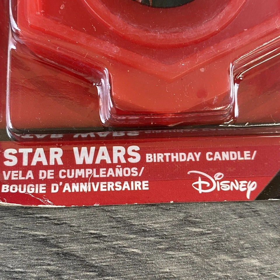 Velas para decoração de bolo suprimentos para festa de aniversário Disney Wilton Star Wars - Imagem 2 de 4