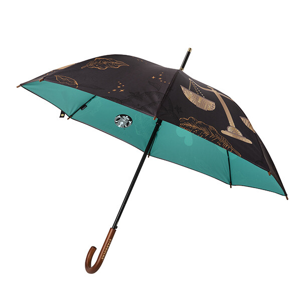 STARBUCKS Taiwan Straight Umbrella Wind, etc. 4 Types Φ41.3