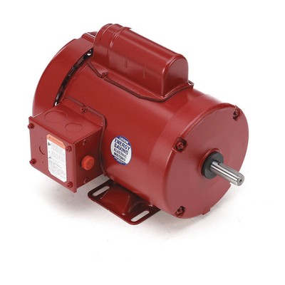 LEESON 110088.00 General Purpose Farm Duty Motor,1 HP 48ZJ41