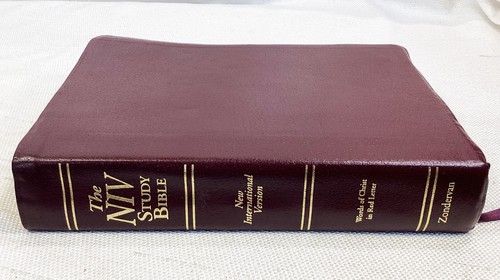 The NIV Study Bible New International Version 1995 Zondervan 10th Anniversary - Bild 2 von 6