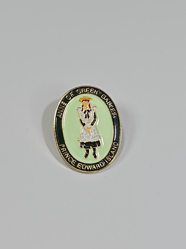 Anne of Green Gables Souvenir Lapel Pin Novel Set in Prince Edward Island Canada