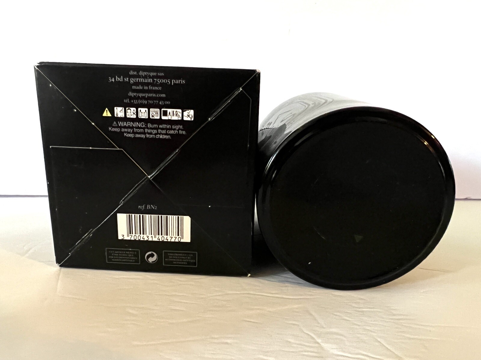 Diptyque Baies Black Candle 10.2oz Boxed 3700431404770 eBay