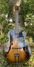 1942 Wwii Era Harmony Archtop Guitar H-1215