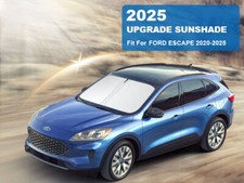Custom Fit Ford Escape 2020-2025 Car Windshield Sun Shade Reflective Uvs Cover Custom Fit Ford Escape 2020-2025 Car Windshield Sun Shade Reflective Uvs Cover