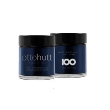 Otto Hutt,Blau Permanent,Schreibtinte,Tinte,Ink für Füllfederhalter,30ml