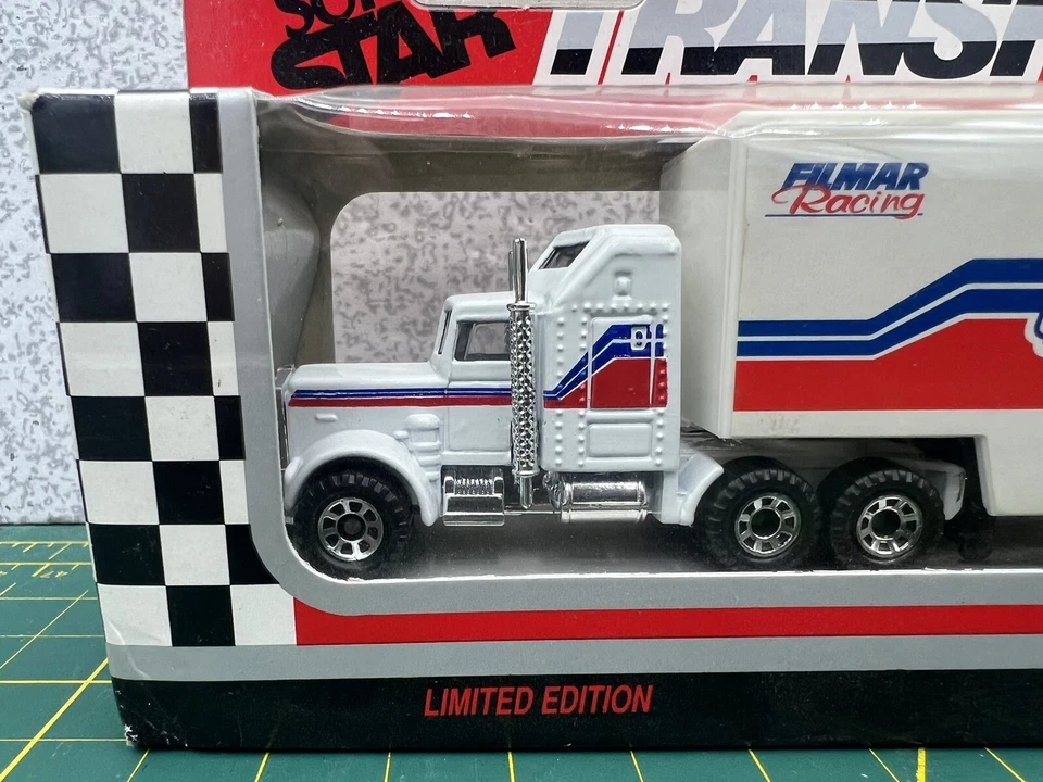 Baby Ruth Racing / Jeff Burton 1993 Matchbox Super Star Transporters NASCAR Foto 4 de 4