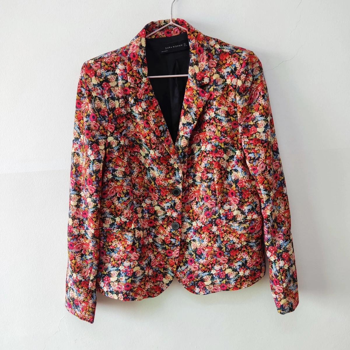 Zara flower clearance jacket