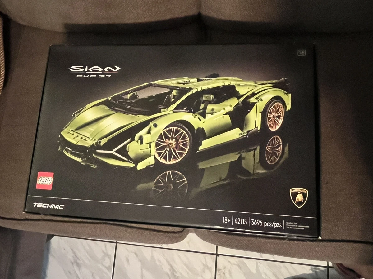 Lego Technic 42115 Lamborghini Sian FKP 37 - Detailed Build & Review 