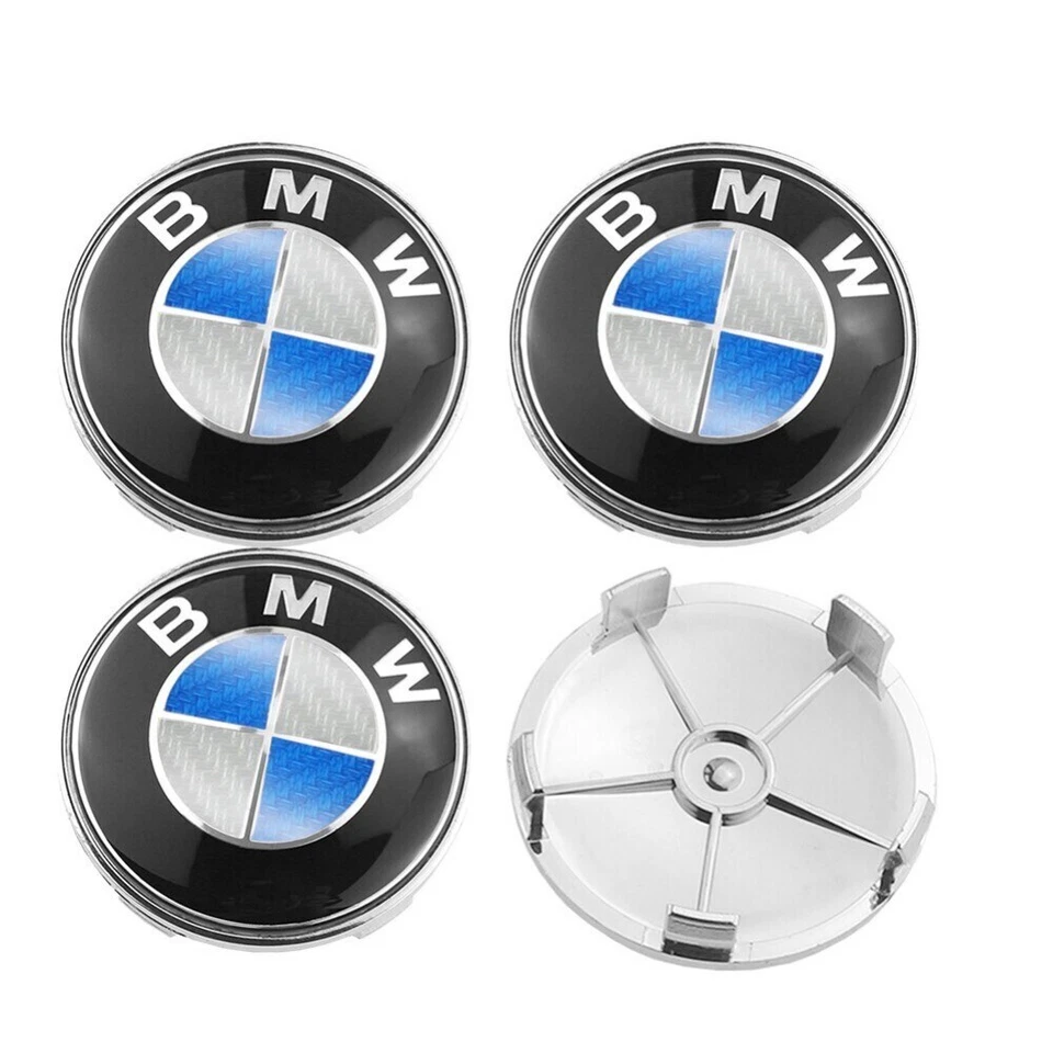 4X 56,60,68mm BMW Felgendeckel Radnabendeckel Felgenkappen Nabendeckel Radkappe* - Bild 3 von 4