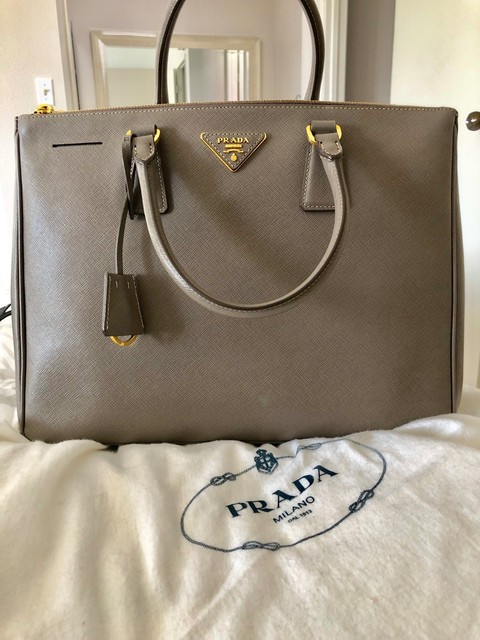 prada double large bag