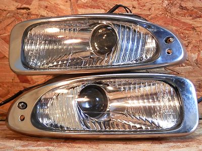 JDM MAZDA EUNOS 500 CAE CAP CA8 PROJECTOR FOGLIGHT WITH FRAME RARE ITEM OEM
