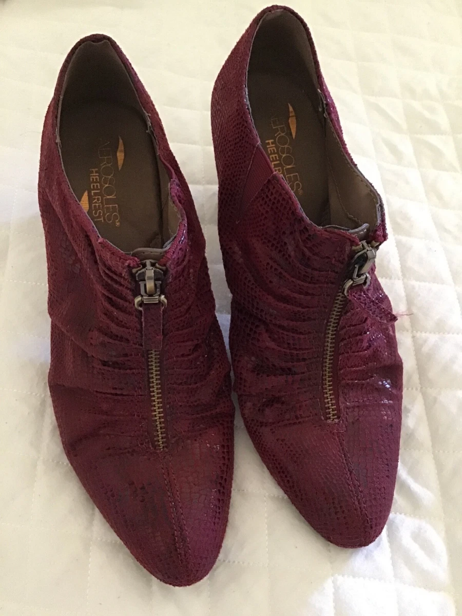 Aerosoles heel shop rest booties