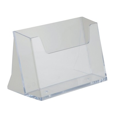 A5 Literaturhalter Prospekt Prospektständer Flyer transparent B22cm 6er Pack
