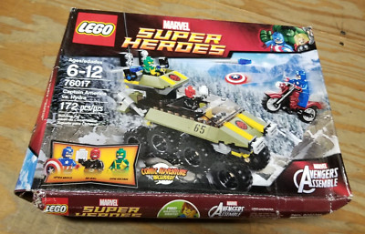 LEGO Marvel: Avengers: Captain America Vs. Hydra (76017) New Box Damage