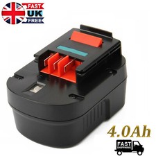 Batteria per Black Decker A12 A1712 A12E FS120B HPB12 EPC12 SS12 4.0Ah 12V Ni-MH