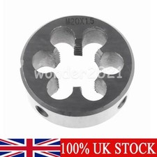 M20 x 1.5mm Metric Thread Cutting Die Right Hand Round Threading Die UK New
