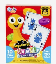 Grin Studios - FAMILY GAME TIME Mystery Box - 10 Family Fun Surprises New 