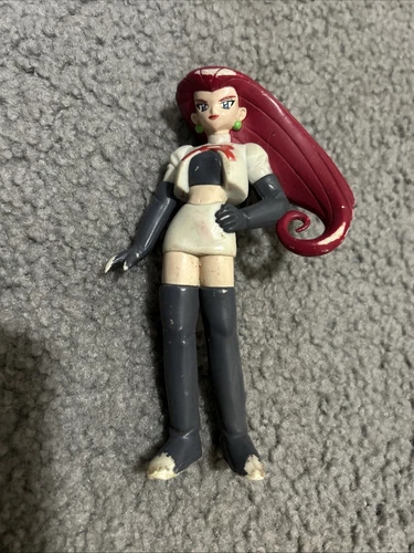 1998 Pokémon Jesse Trainer Figure by TOMY - Rare Vintage Toy, Good Condition