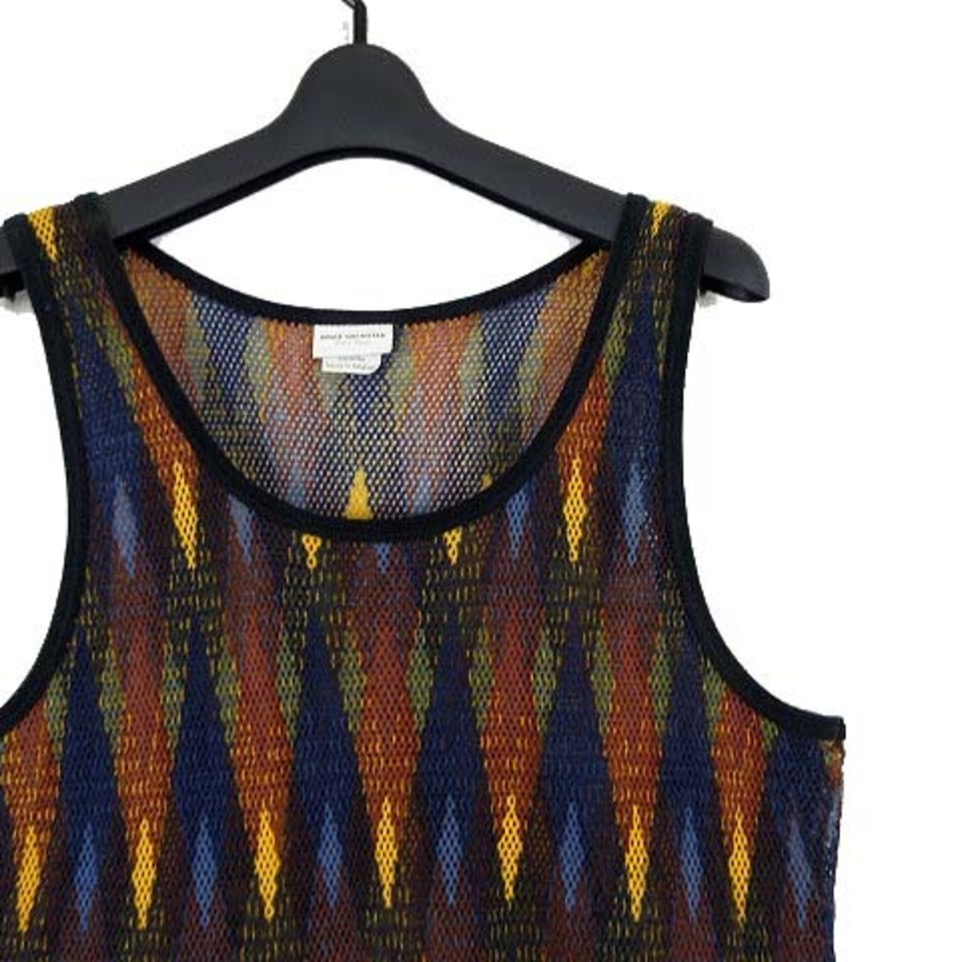 Doris Van Noten DRIES Tank Top Cut and Sewn Mesh Total