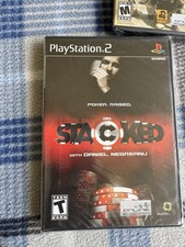 PS2 Stacked With Daniel Negreanu New Sealed Game Playstation 2 Poker