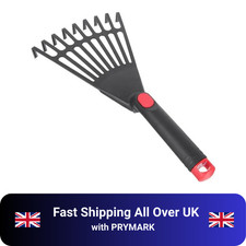 Small Yard Leaf Rake Lightweight Reusable Gardening Leaf Rake Hand Rake Claw UK