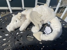 Jellycat Snow Dragon Large With Tags