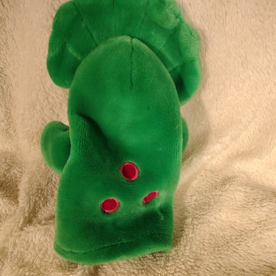 Vintage Baby Bop Hand Puppet Barney Lyons Group Golden Bear 1992 Plush ...