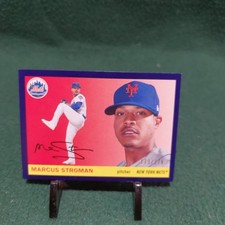 Marcus Stroman Pitcher New York Mets 2020 Topps #12 Serial #173/175