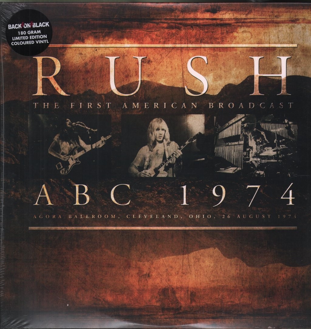 Rush First American Broadcast Abc 1974 Agora Ballroom, Cleveland, Ohio, 26