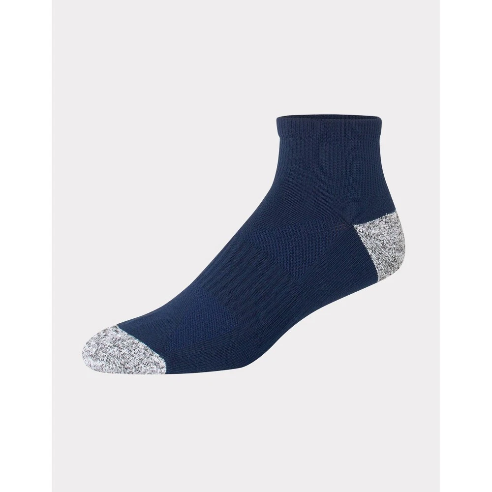 Hanes Moves Premium Men's Performance Ankle Socks 6pk - Navy 6-12: Breathable
Opens in a new window