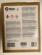 HP CQ123A Scitex FB251 Genuine White UV Curable 2L Ink for FB500 FB750