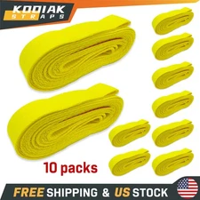 KODIAK 2"x20ft 1-ply Web Sling Lifting Sling Strap Twisted Eye 3100lb - 10 Pack
