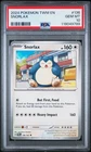 2024 POKEMON TWM EN-TWILIGHT MASQUERADE #136 SNORLAX PSA 10