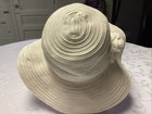 HAT.  . WOW. MUST SEE THIS BEAUTY NEW !!!! NINE WEST. LINEN  AUGUST. DESIGNER — photo 5