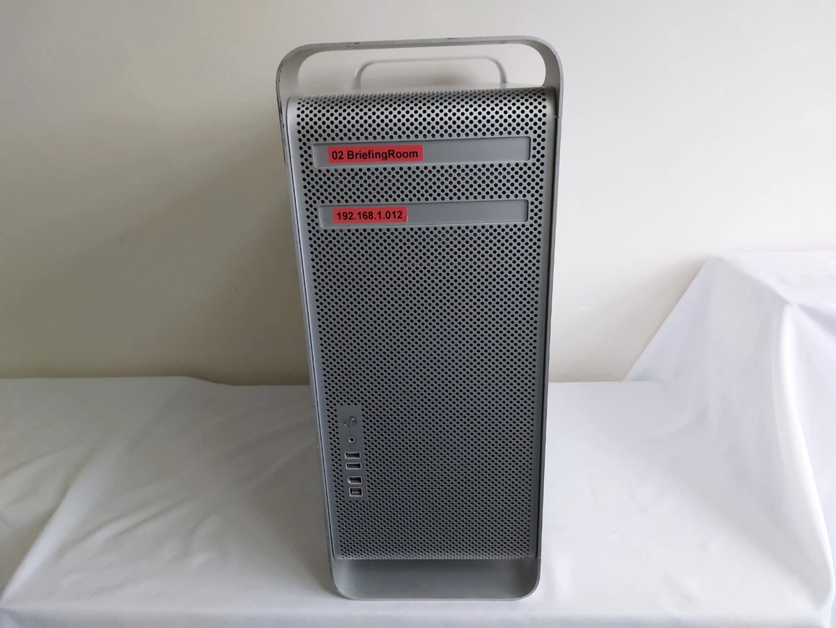 Apple Mac Pro 1.1 – Avril 2007 – 2 X 3Ghz Quad-Core – SSD 120Go – RAM 5Go