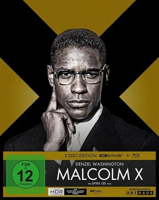 Malcolm X - 4K Ultra HD + Blu-ray - Mediabook # UHD+BLU-RAY-NEU